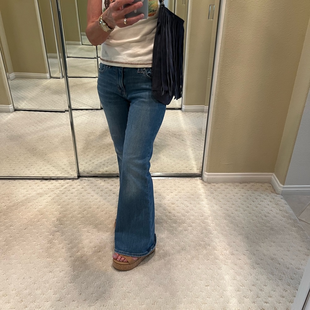 Suede shoulder bag - Picture 12 of 12